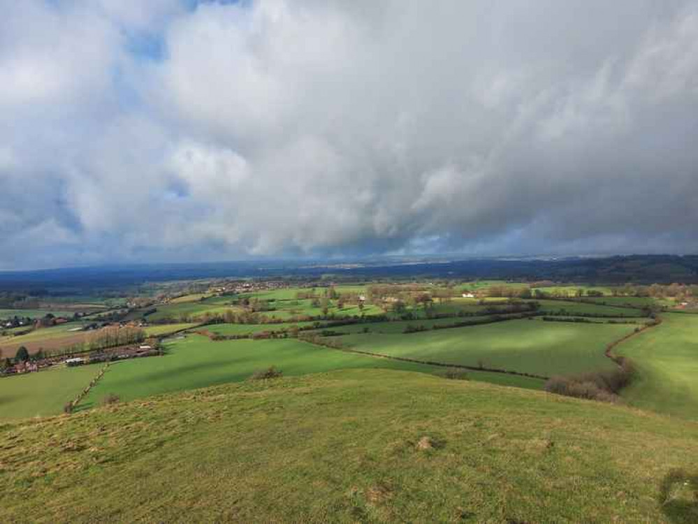 The view from Cley Hill