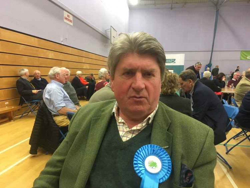 Anthony Trollope Bellew, Conservative Councillor For South Quantock. CREDIT: Daniel Mumby. Free to use for all BBC wire partners.