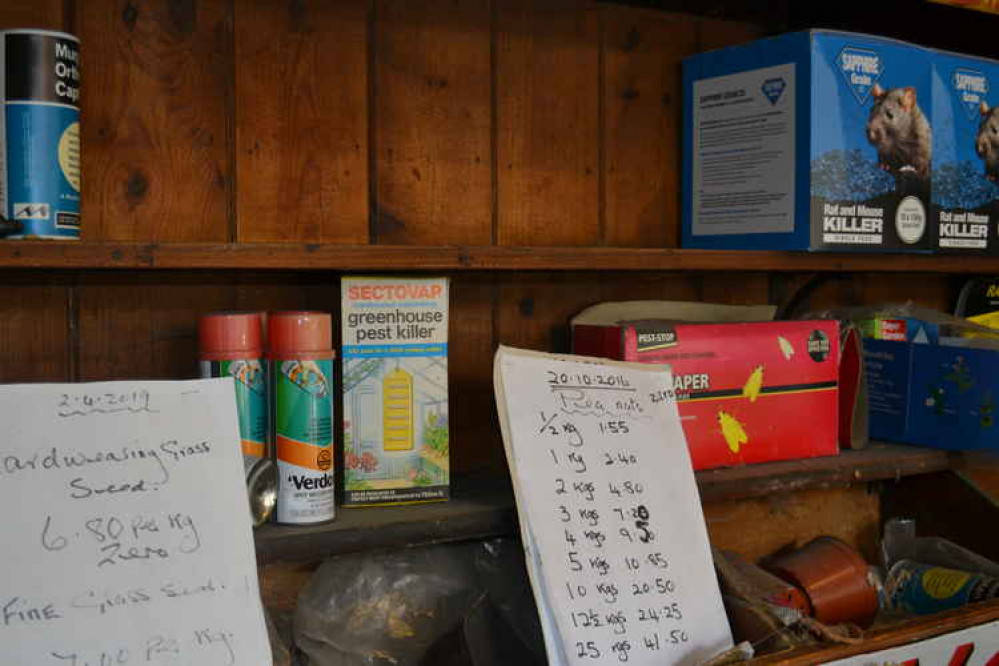 The shop itself is something to behold, clad in original timber from the city's trams and never painted