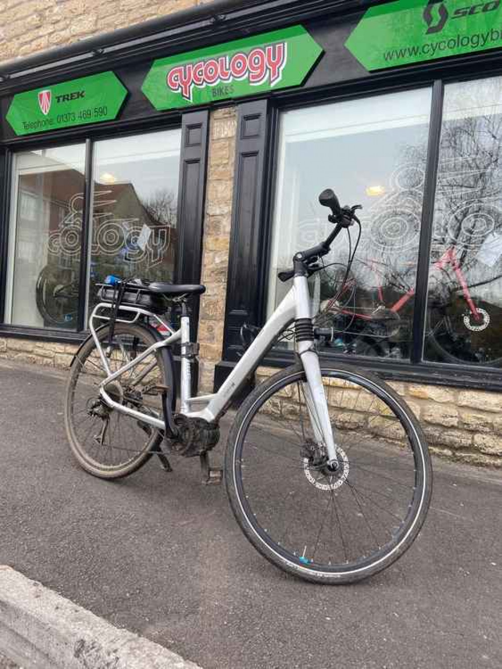 E bikes at Cycology in Frome