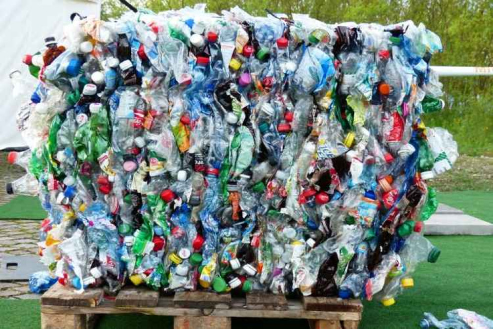 Picture of plastic bottles from the DEFRA blog site