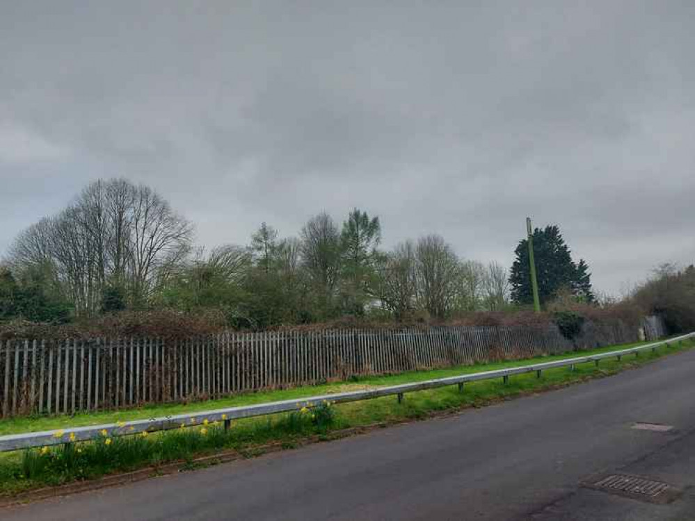 Lower Innox in Frome looking towards the rail line April 1