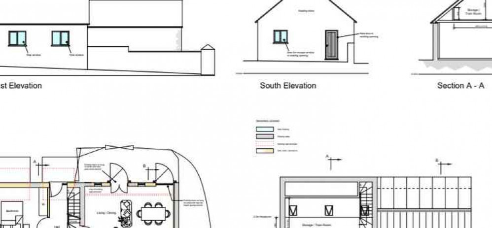 An extract from one of the plans before Mendip this week