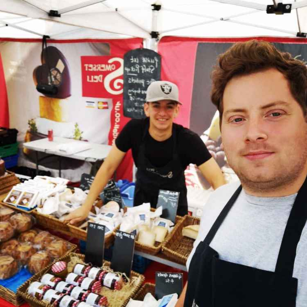 The stall is hugely popular part of the Frome market scene