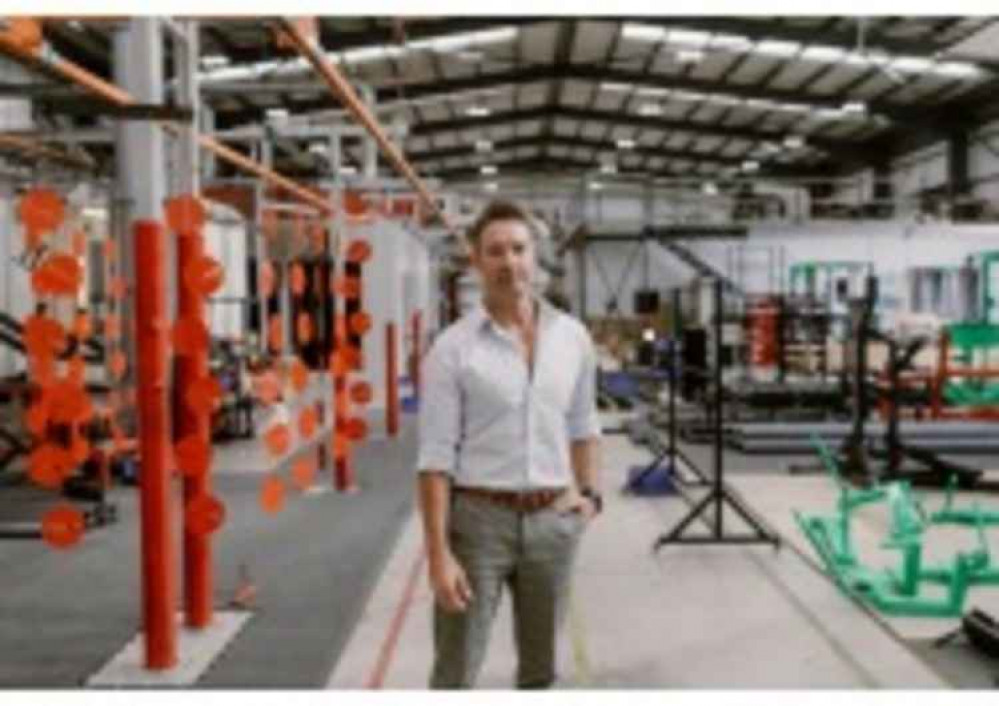 Managing Director Simon Watson in the current Frome factory