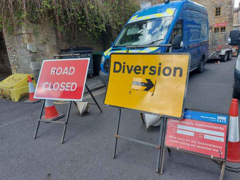 The top of Catherine Hill closed to traffic May 5 The top of Catherine Hill closed to traffic May 5