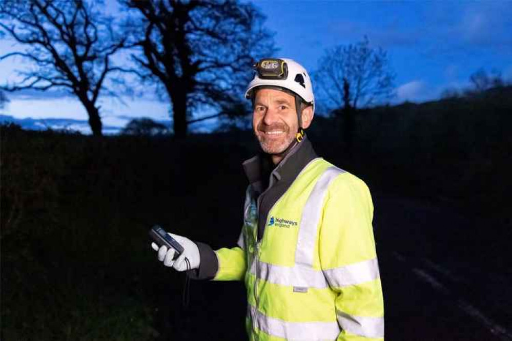 Leonardo Gubert, Highways England's Lead Ecologist for the South West