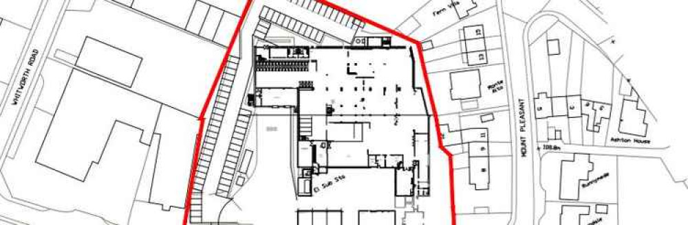 An extract from the plan put in by Saputo Dairy UK on the Marston Estate