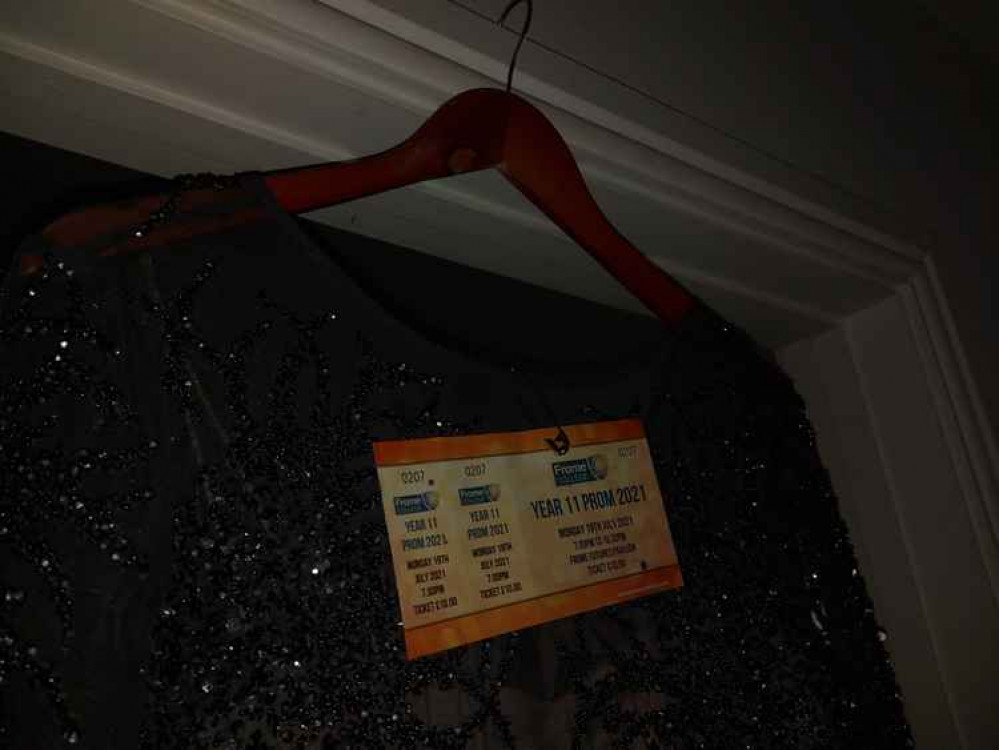 Sequins and a ticket - but no party to go to