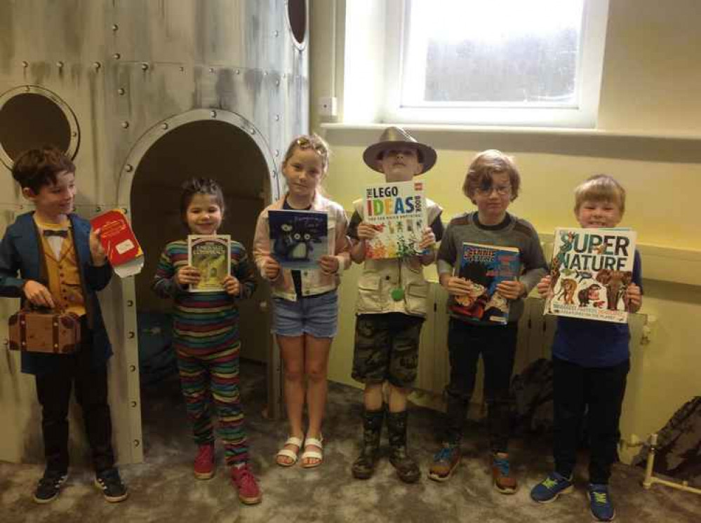 The children at Vallis School are enthusiastic book devourers