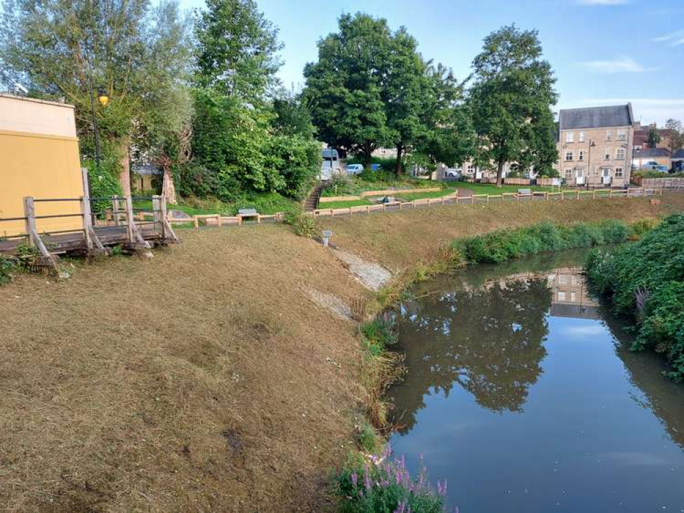 The town name Frome stems from the word Frraw, a Celtic word for swift flowing river. Not so fast flowing on August 4