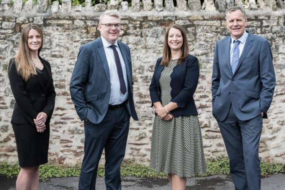 Partners at Thatcher + Hallam - Lucy Ingram, George Persson, Laura Ablett and William Weller