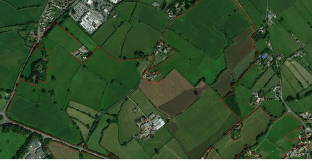 Seventeen hundred new homes planned for this area in Frome