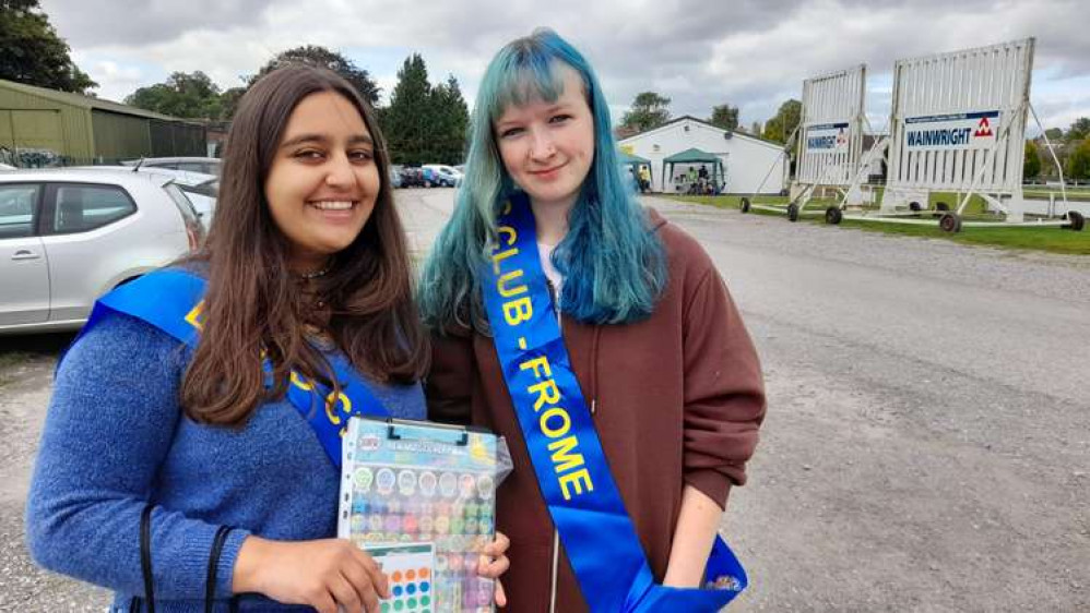 The volunteers included those from Frome College