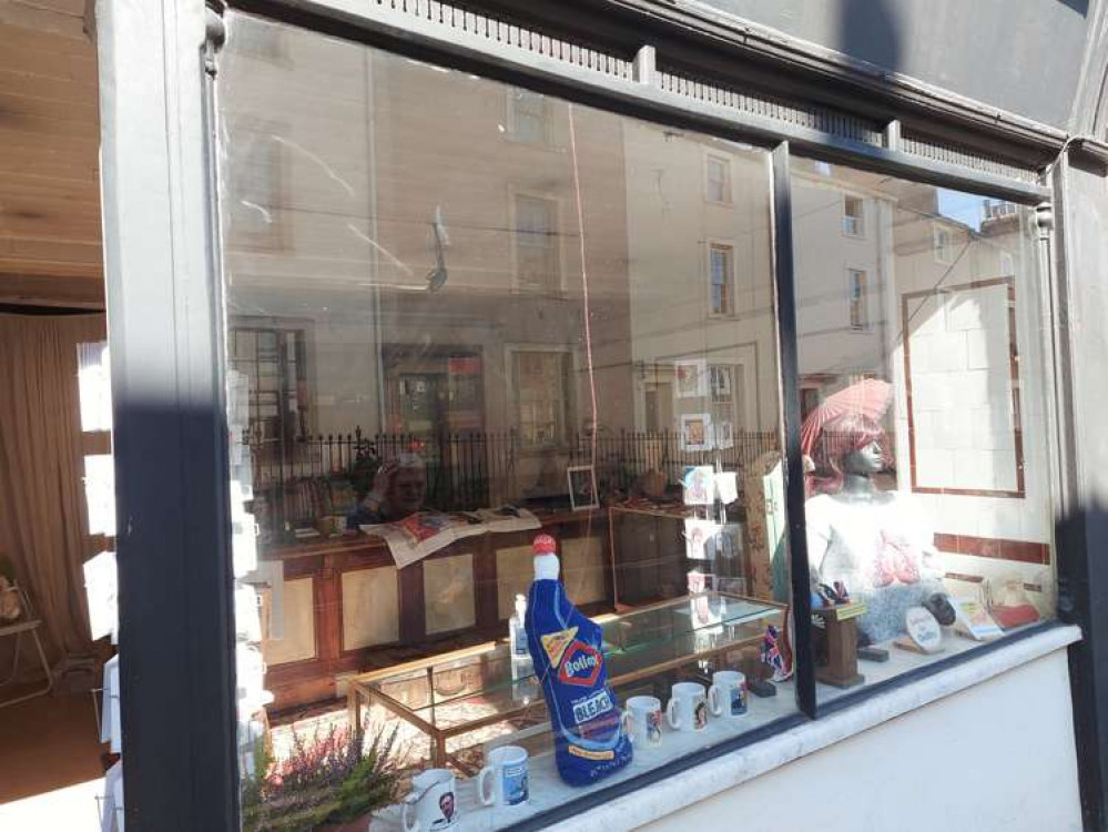 The news shop and studio is a delight The news shop and studio is a delight