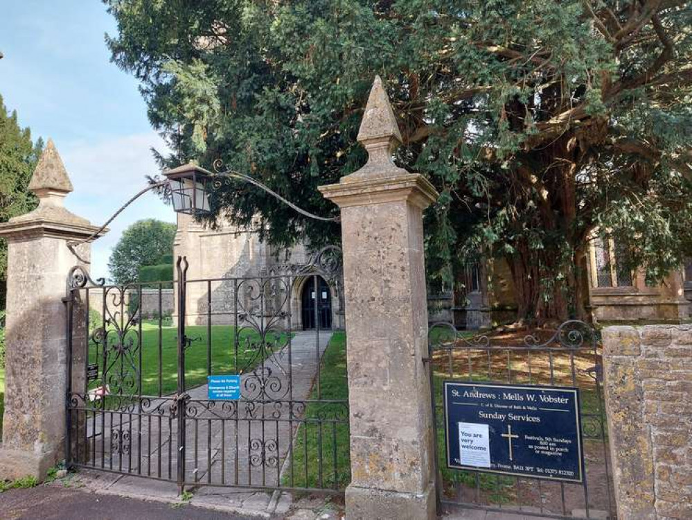 The churchyard where the great war poet is buried