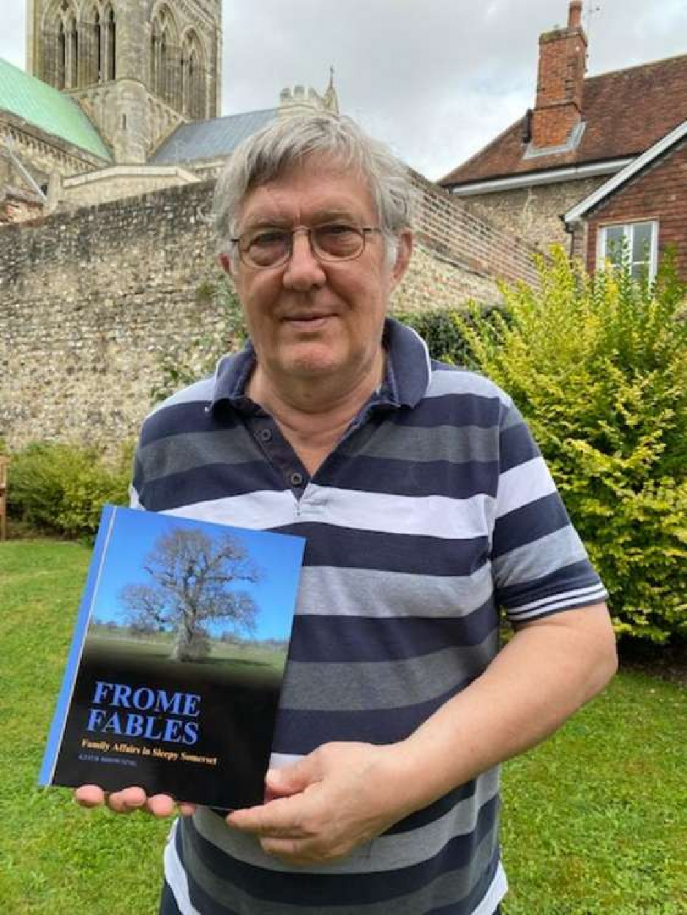 Keith Browning and his book - available from Hunting Raven books Keith Browning and his book - available from Hunting Raven books