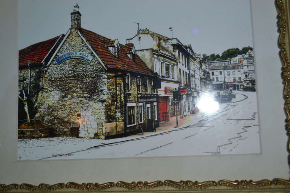 This was the heart of Frome when the Blue Boar started serving