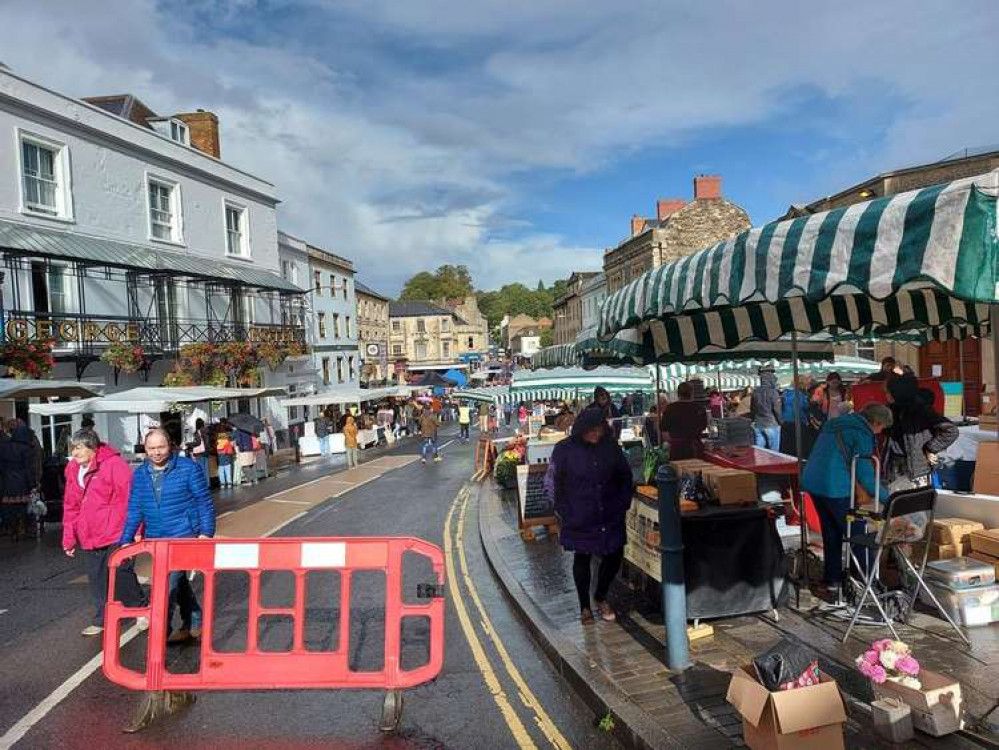 Organiser say that there are 80,000 visitors annually to the town for the markets