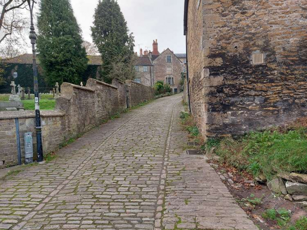 Gentle Street in Frome today (November 16)