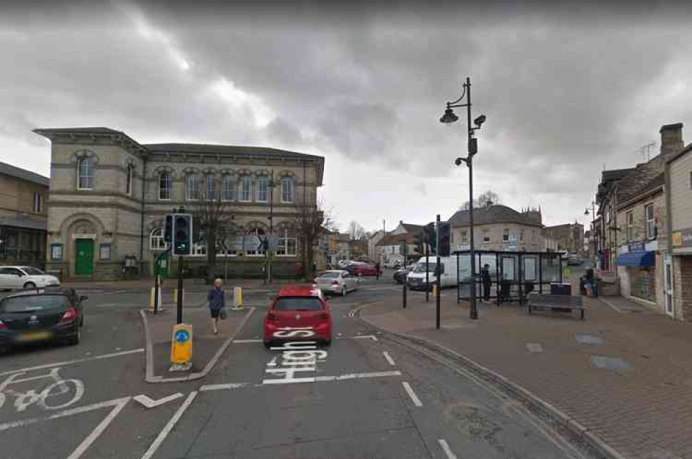 The regeneration will centre around Midsomer Norton Town Hall and The Island (Photo: Google Street View)