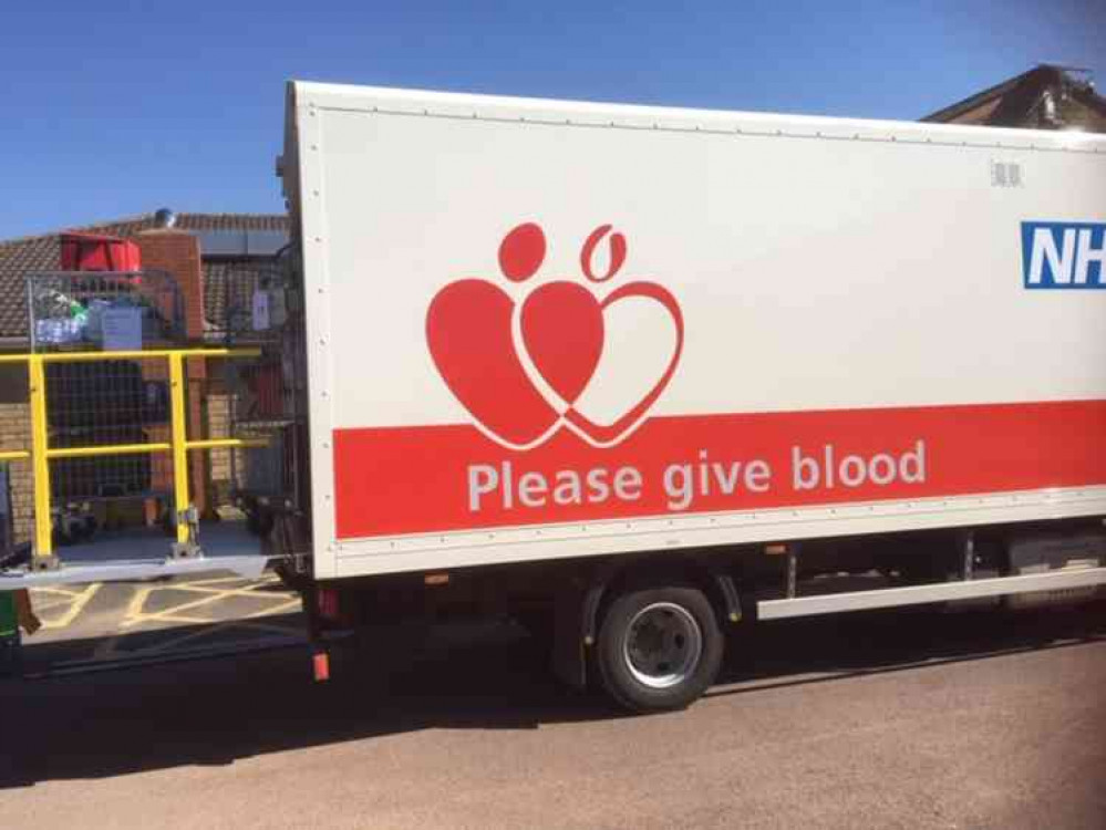 The blood donation team were in Midsomer Norton last week