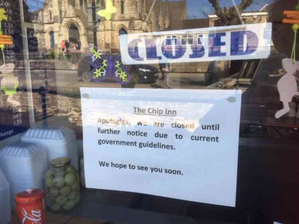 Midsomer Norton's chip shop just one of the small businesses forced to close during the coronavirus pandemic