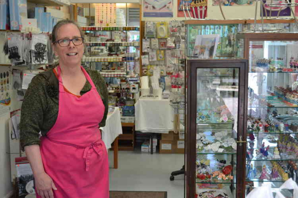 Professional pastry and cake chef, Sarah Reid opened the Sugar Store 14 years ago