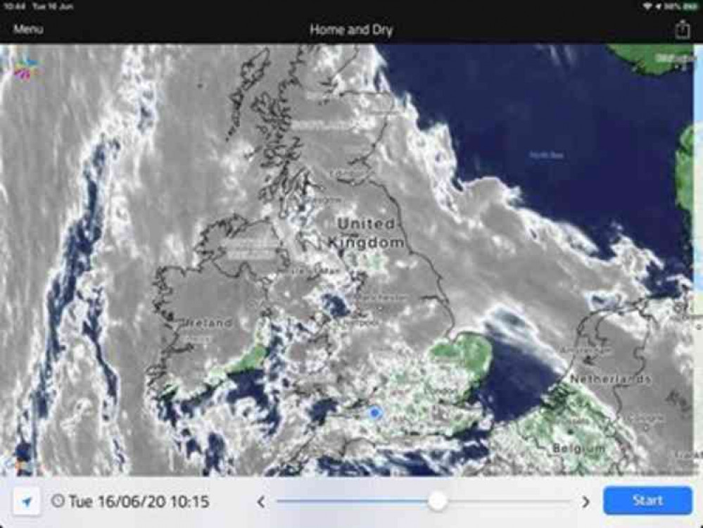 The satellite picture for the UK June 16. Thank you Kilmersdon Weather The satellite picture for the UK June 16. Thank you Kilmersdon Weather
