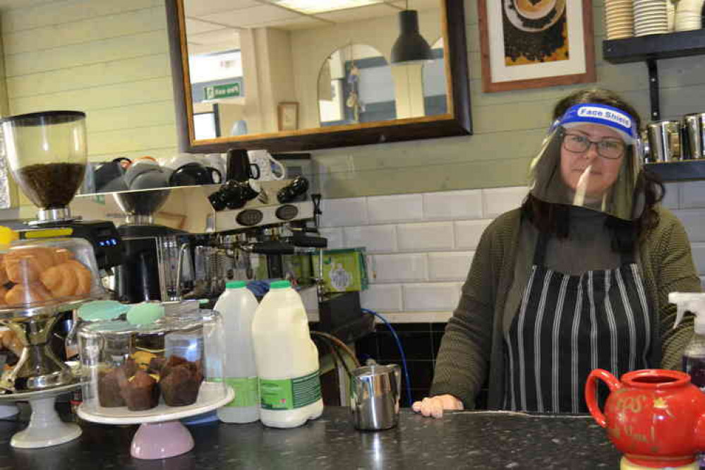 The co-owner of the Essence Cafe in Midsomer Norton has a suggestion The co-owner of the Essence Cafe in Midsomer Norton has a suggestion