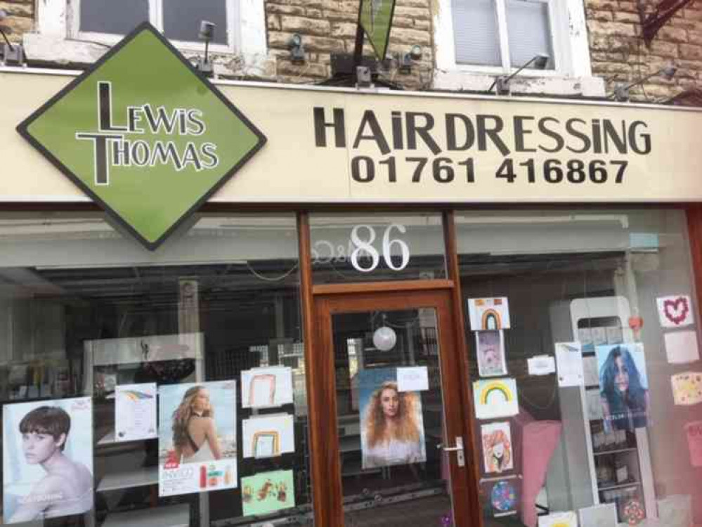 Until the hairdressers can re -open it has turned to being an art gallery Until the hairdressers can re -open it has turned to being an art gallery