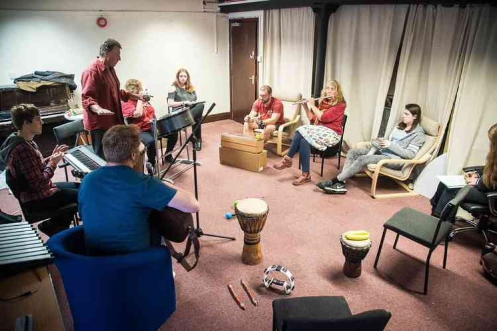 Creating with music means everyone is involved Creating with music means everyone is involved