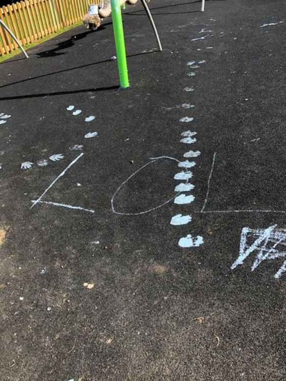 The play equipment will cost thousands to replace and clean The play equipment will cost thousands to replace and clean