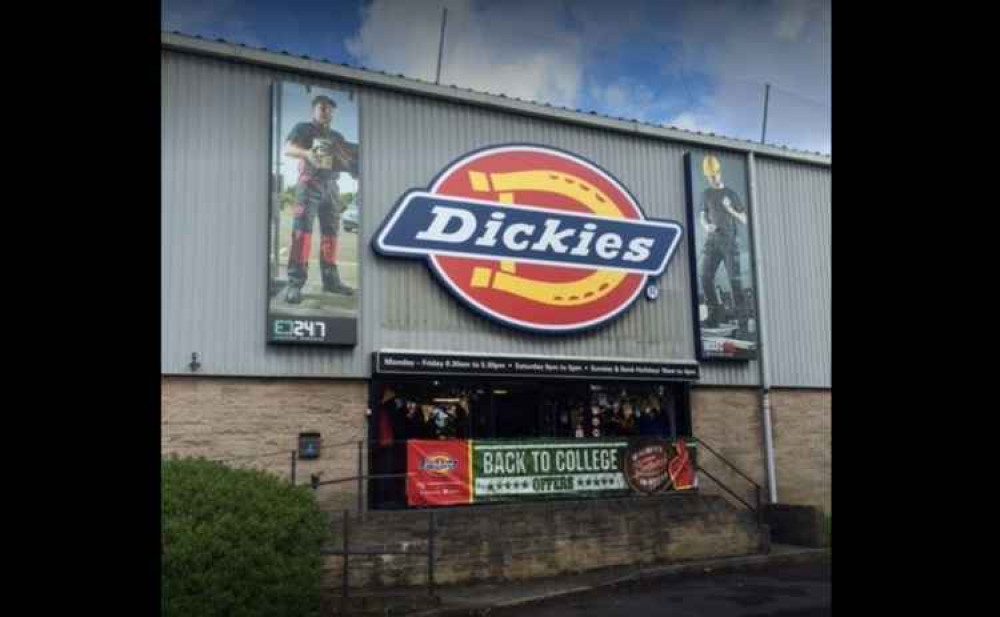 File photo of the Dickies site in 2017