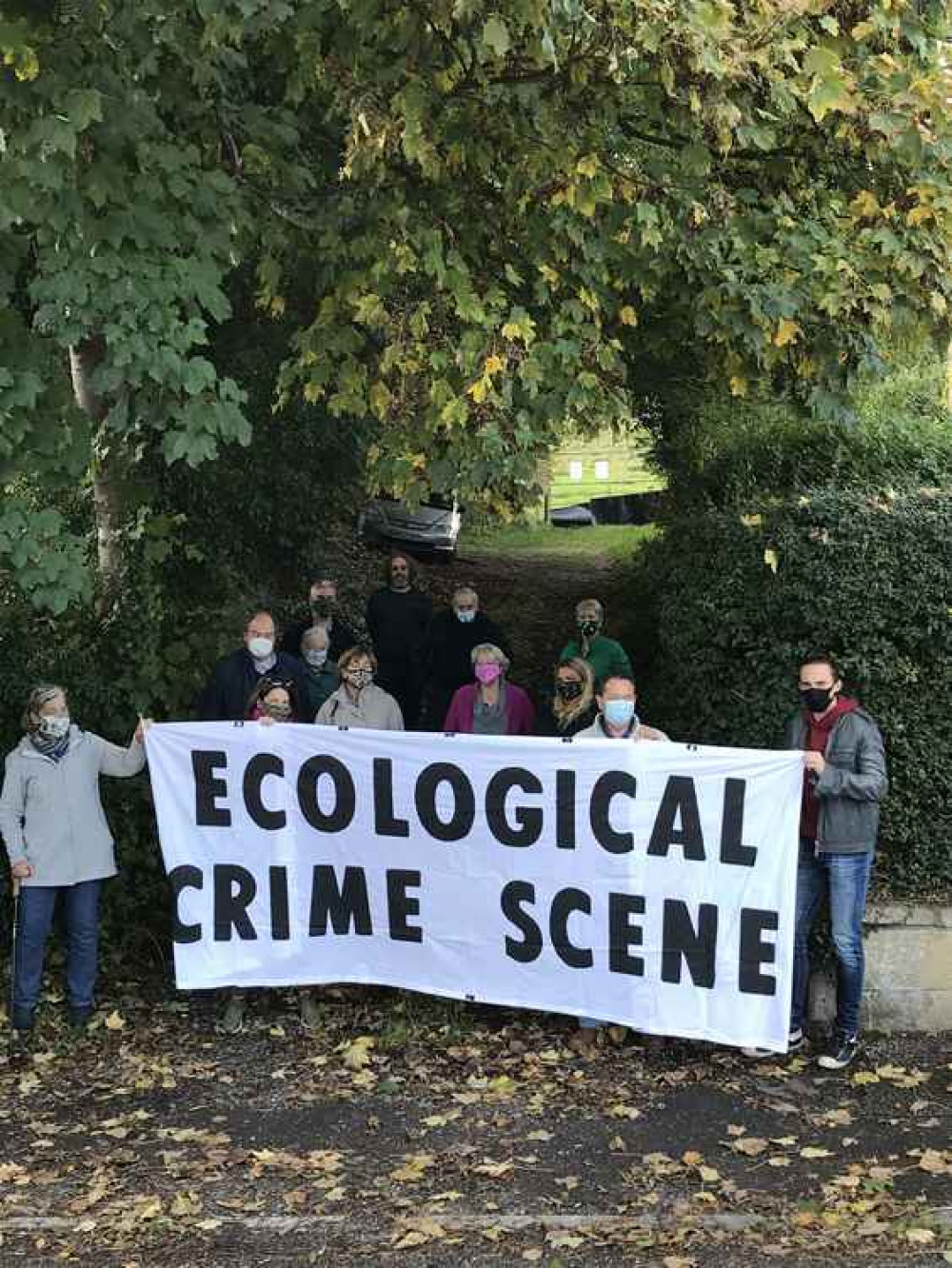 Residents brand Englishcombe Lane an "ecological crime scene". Submitted. Permission for use by all partners. Residents brand Englishcombe Lane an "ecological crime scene". Submitted. Permission for use by all partners.