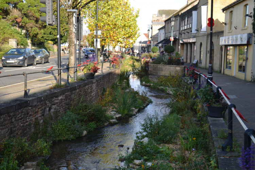 Midsomer Norton High Street on October 26 Midsomer Norton High Street on October 26