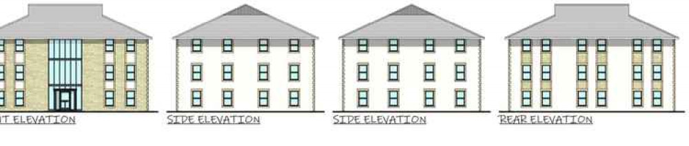 An application to convert offices into flats in Westfield : Excerpt from the plans An application to convert offices into flats in Westfield : Excerpt from the plans