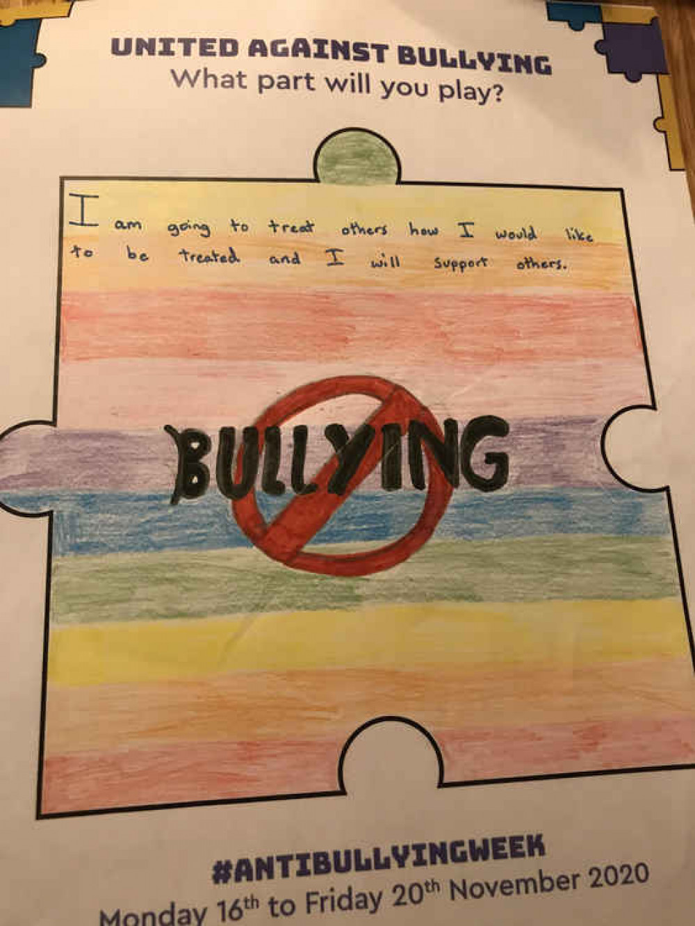 All year groups at Midsomer Norton Primary School were learning how to end bullying All year groups at Midsomer Norton Primary School were learning how to end bullying