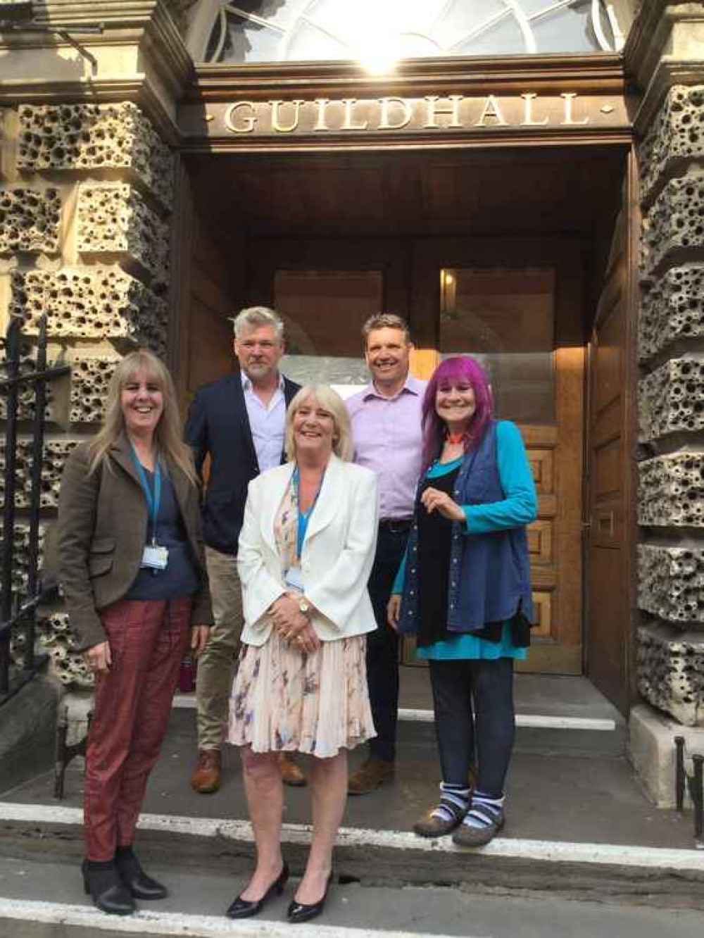 Five of the six independent Cllrs, ( from left to right) Sarah Bevan, Shaun Hughes, Karen Walker, Colin Blackburn and June Player. Five of the six independent Cllrs, ( from left to right) Sarah Bevan, Shaun Hughes, Karen Walker, Colin Blackburn and June Player.