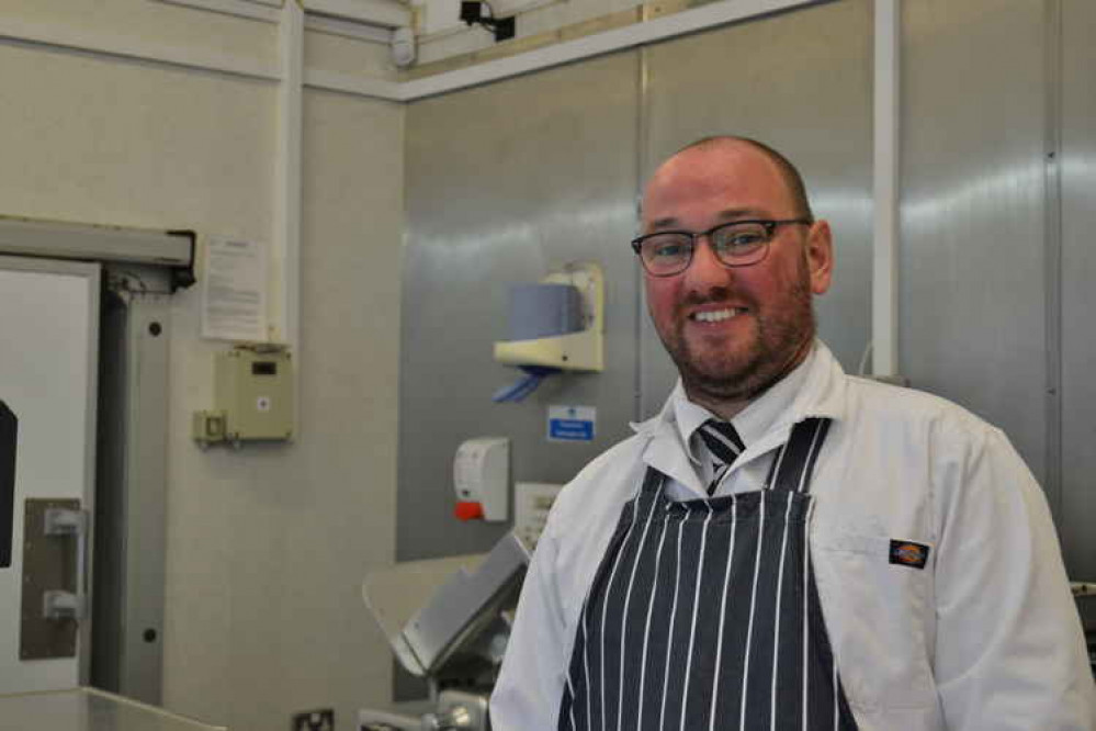 Butcher Phil Day moved from Radstock into the High Street of Midsomer Butcher Phil Day moved from Radstock into the High Street of Midsomer