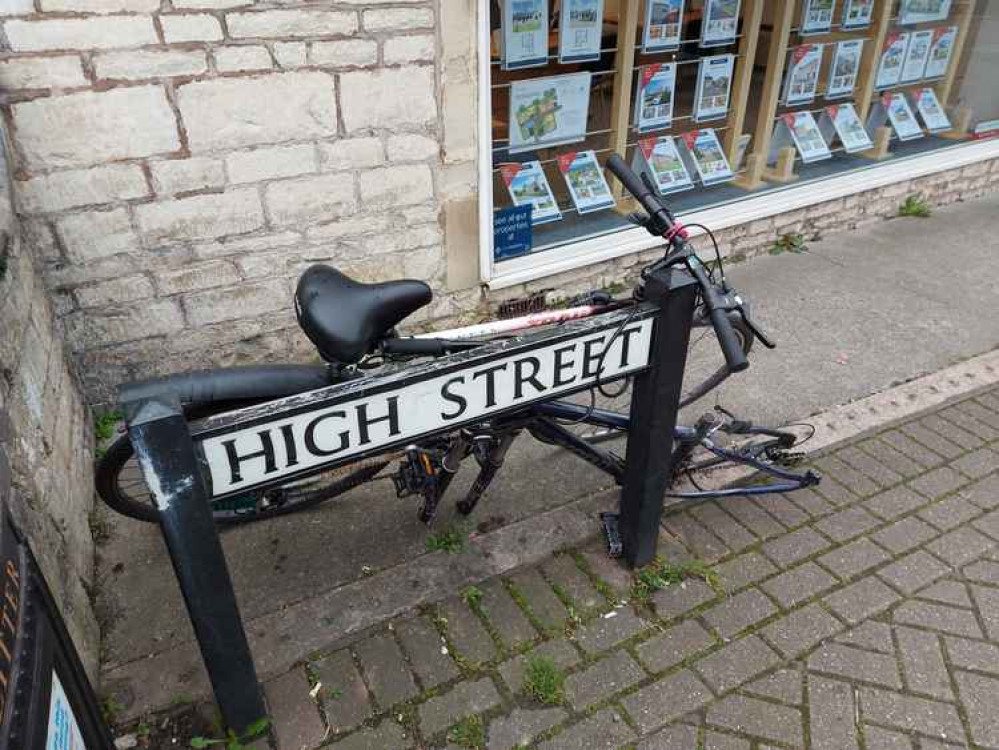 Midsomer Norton High Street today March 1 Midsomer Norton High Street today March 1
