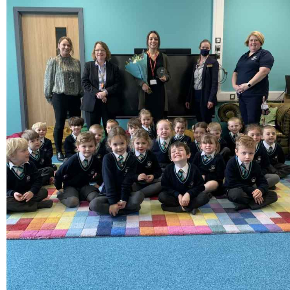 Miss Denham who teaches Bumblebee Class at Norton Hill Primary School Miss Denham who teaches Bumblebee Class at Norton Hill Primary School