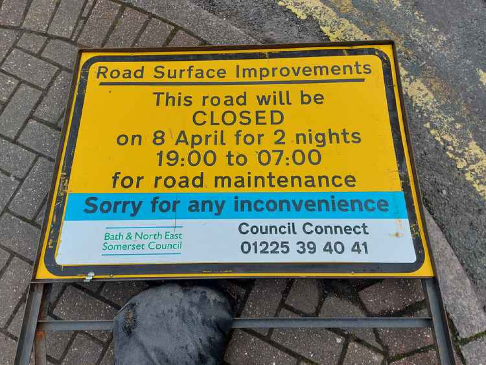 The High Street is being closed next week for re-surfacing