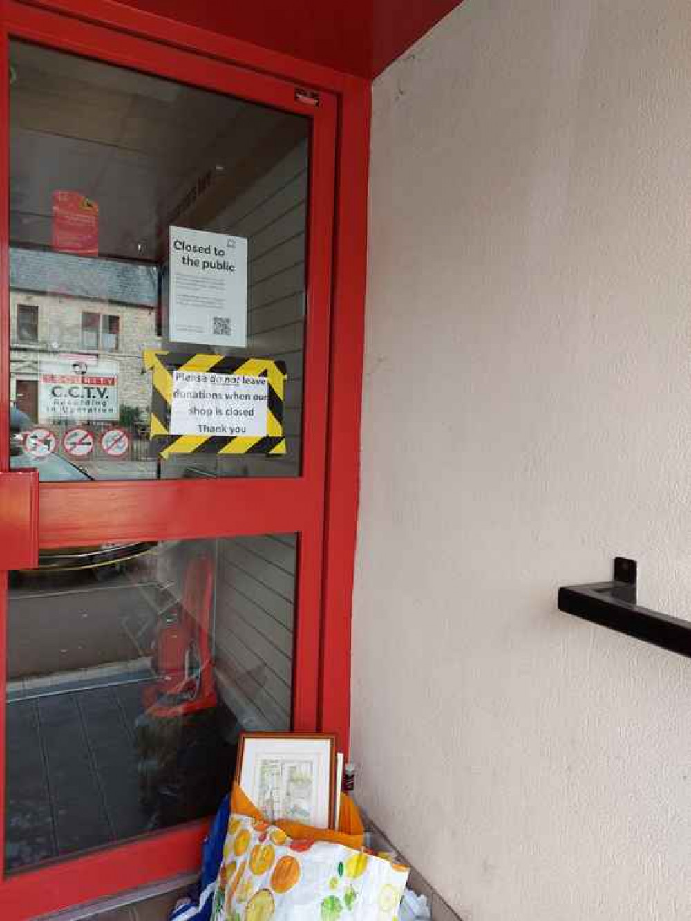 Not open yet so please don't fly tip ask the local charity shops