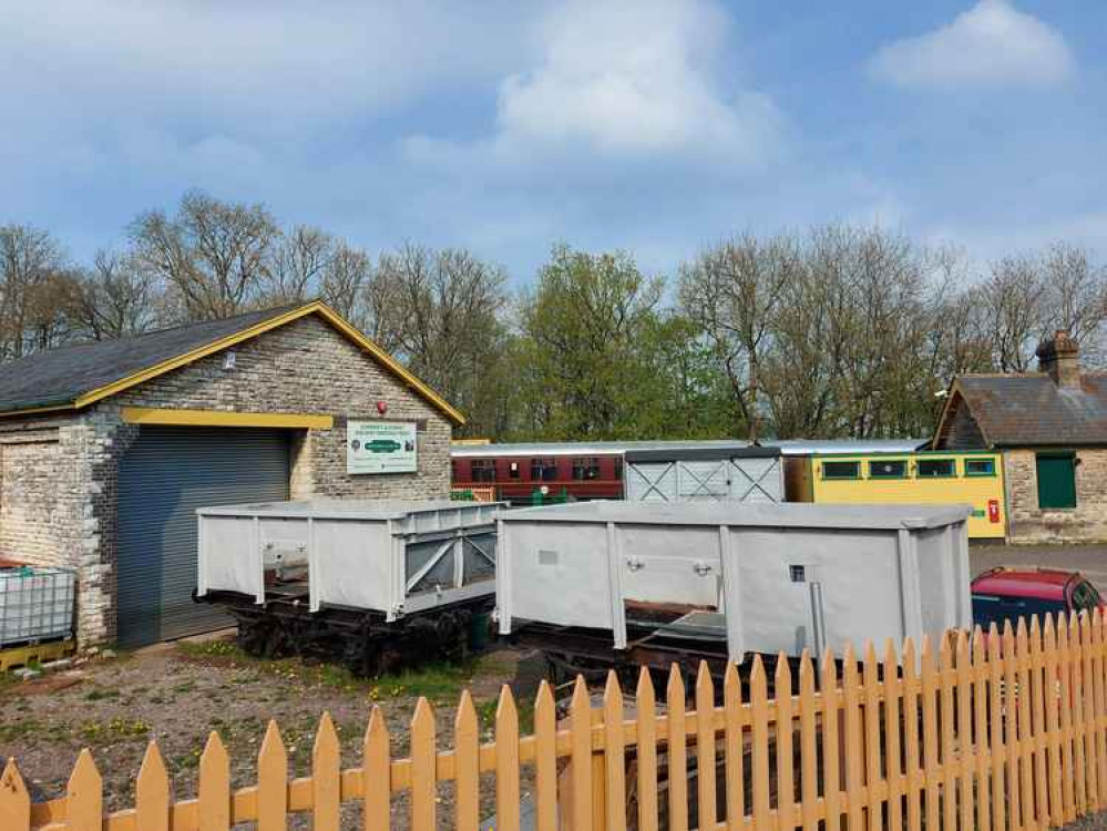 While volunteers have been busy with all manner of projects during lockdown, the station buildings have been shuttered While volunteers have been busy with all manner of projects during lockdown, the station buildings have been shuttered