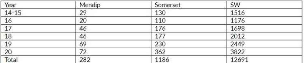 This table shows the uptake in charging points for Somerset . £601,000 is the total invested through the grants in Somerset; and in Mendip it is £142,000. This table shows the uptake in charging points for Somerset . £601,000 is the total invested through the grants in Somerset; and in Mendip it is £142,000.