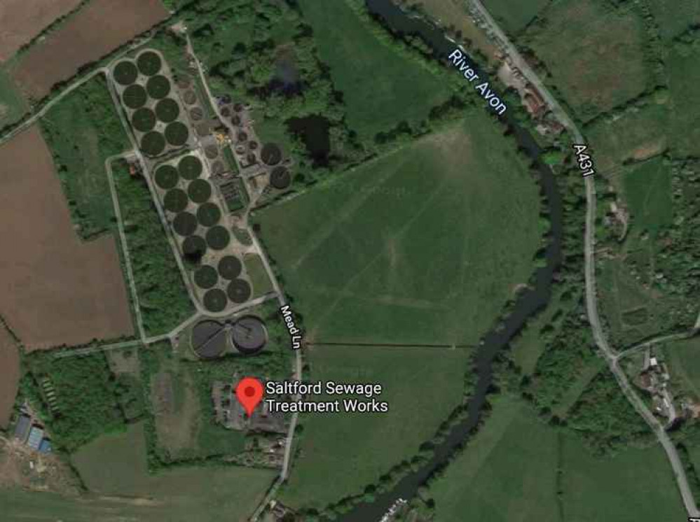 The new and road bridge would link Saltford sewage treatment works to the A371. Google. Permission for use by all partners. The new and road bridge would link Saltford sewage treatment works to the A371. Google. Permission for use by all partners.