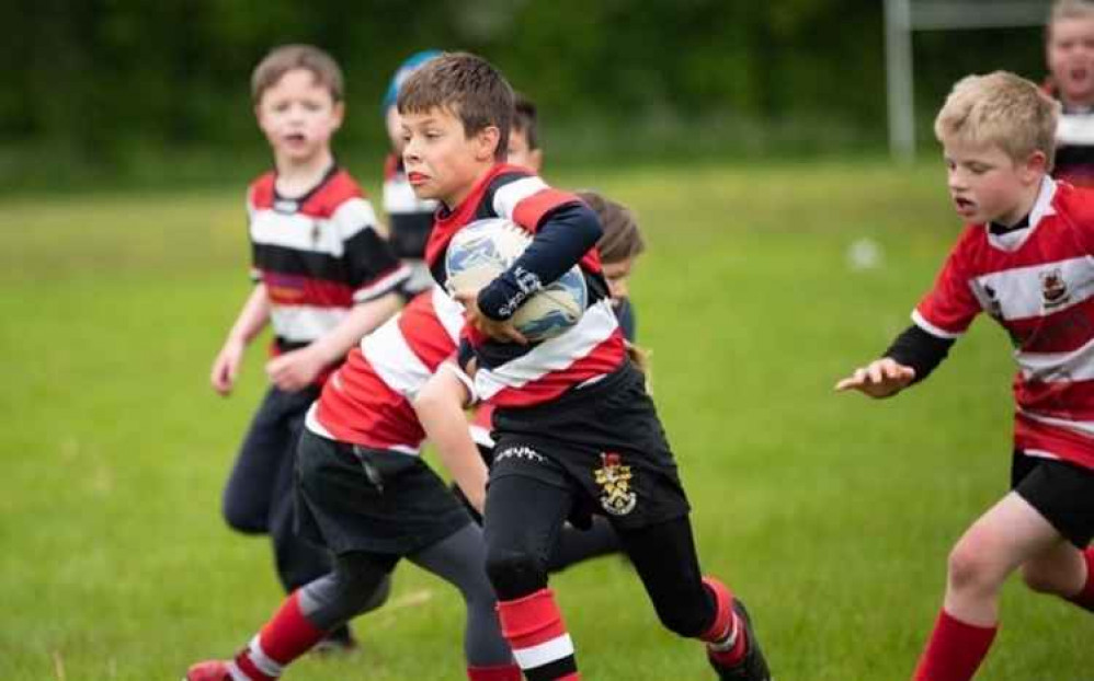 The Under 9s were out in force The Under 9s were out in force