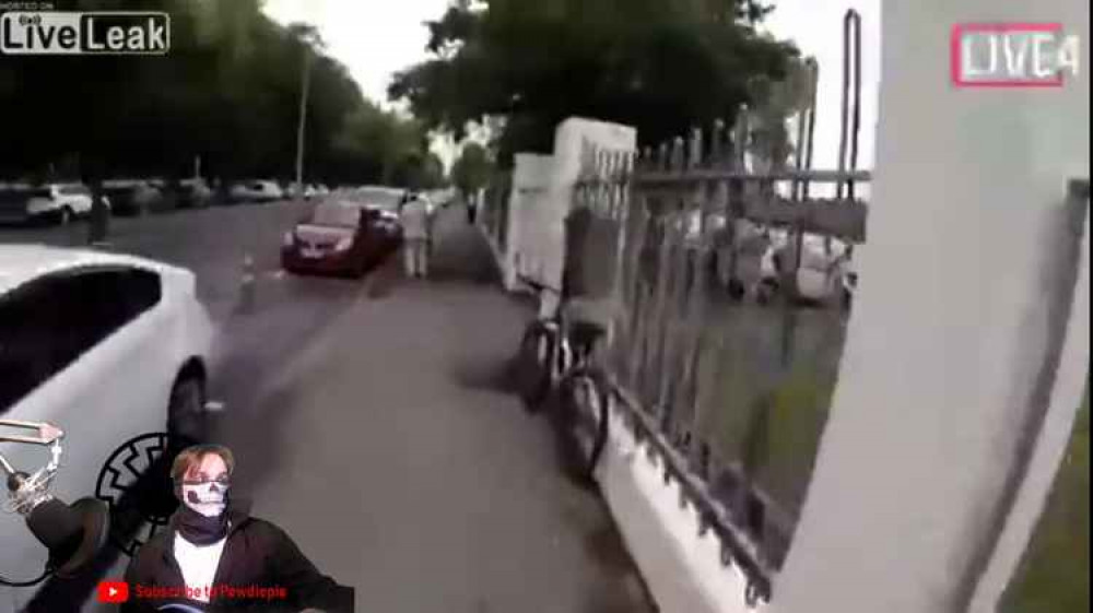 Morrice is superimposed on video Morrice is superimposed on video