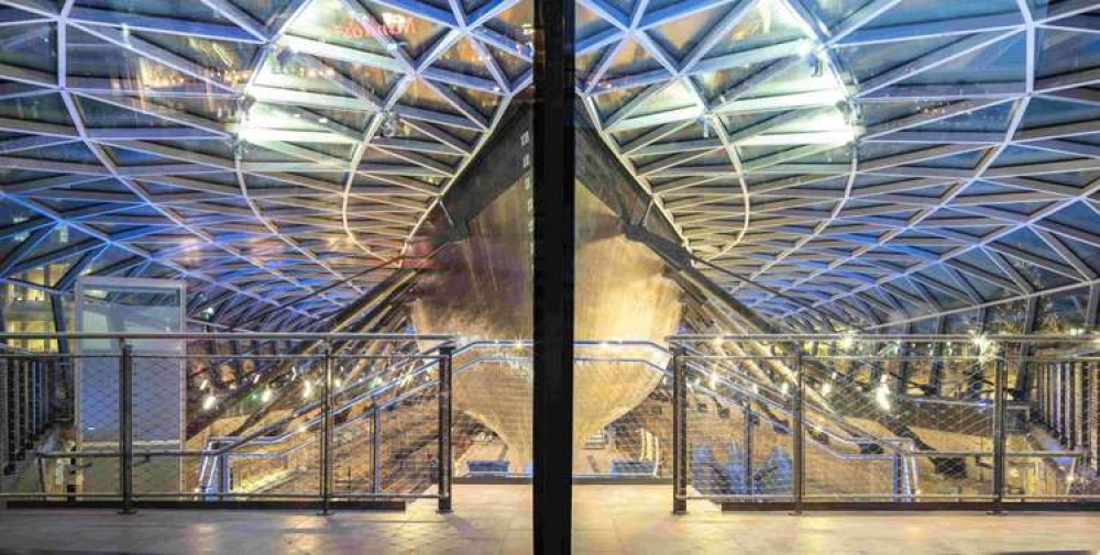 Another of the company's incredible installs was at the Cutty Sark in Londone